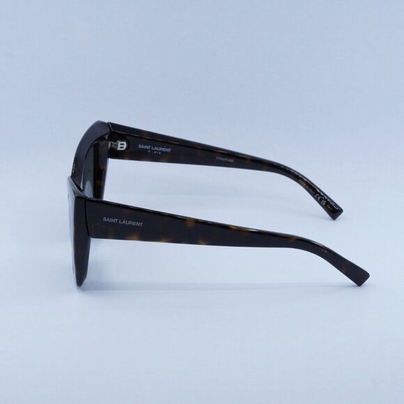 ?️ New Saint Laurent SL552 008 Sunglasses - Dark Havana Frame, Grey Lenses main image 10
